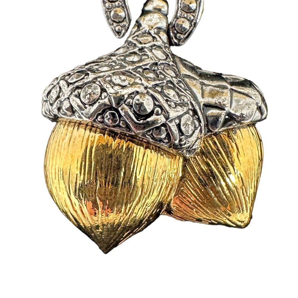 Avon Vintage Acorn Brooch - Picture 4 of 10